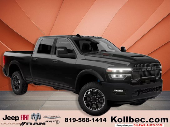 RAM 2500 2026 Couche nacrée cristal noir étincelant