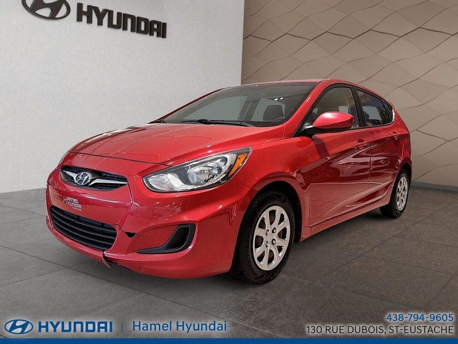 2014 Hyundai Accent 2014 Red