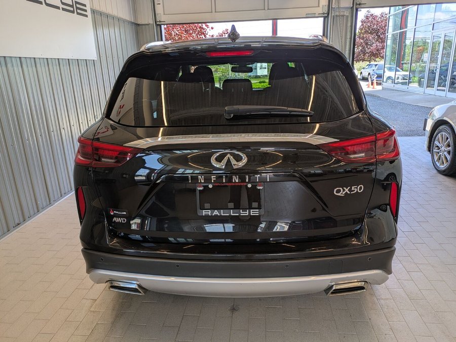 2019 INFINITI QX50 LUXE AWD Black