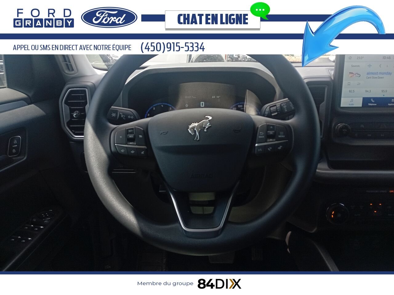 Ford BRONCO SPORT 2024 Noir Granby - photo #11