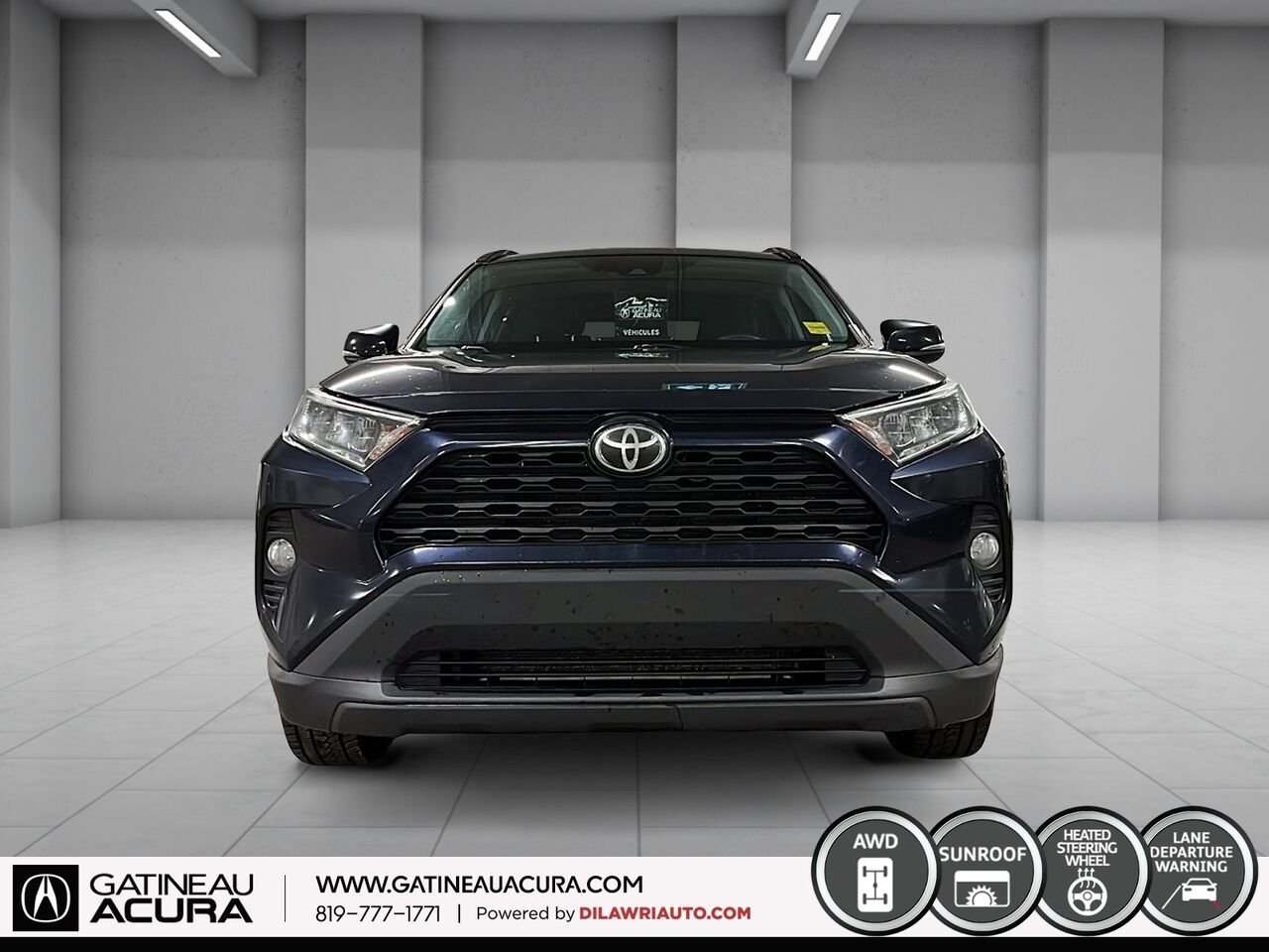 Toyota RAV4 XLE AWD 2020 Bleu Ottawa & Gatineau - photo #12