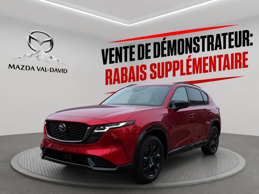 Mazda CX-5 GT TI, ÉCRAN TACTILE 12.9 POUCES, SIÈGES CHAUFFANTS 2026 Rouge vibrant cristal métallisé
