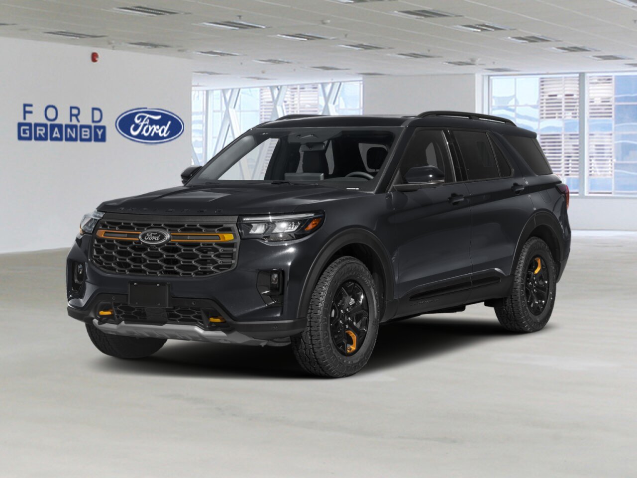 2026 Ford Explorer Agate Black Metallic Granby - photo #0