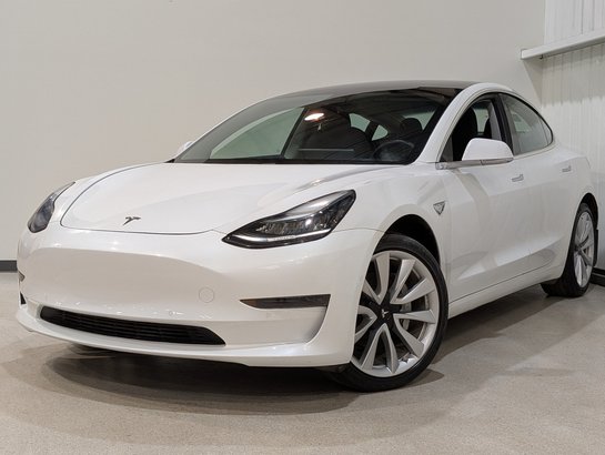 2019 Tesla Model 3 White