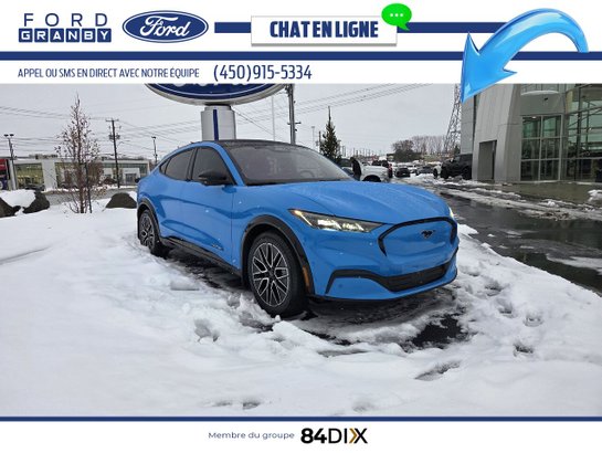 Ford Mustang Mach-E Premium TI, Grande Autonomie 2024 Bleu