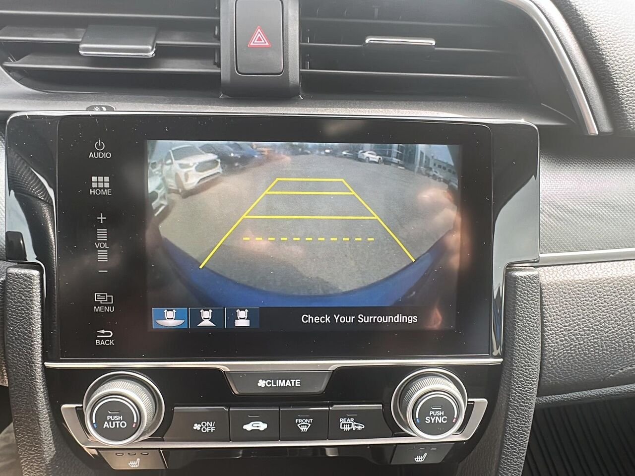 2017 Honda Civic Berline Blue Rouyn-Noranda - photo #14