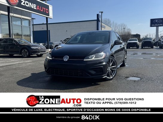 Volkswagen Golf R DSG 2018 2018 Noir