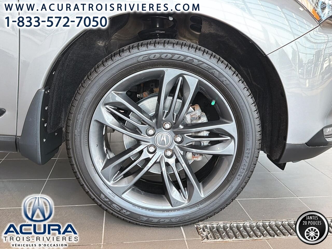 2023 Acura RDX aspec, sh-awd, toit pano, volant chauffant Grey Trois-Rivières - photo #4