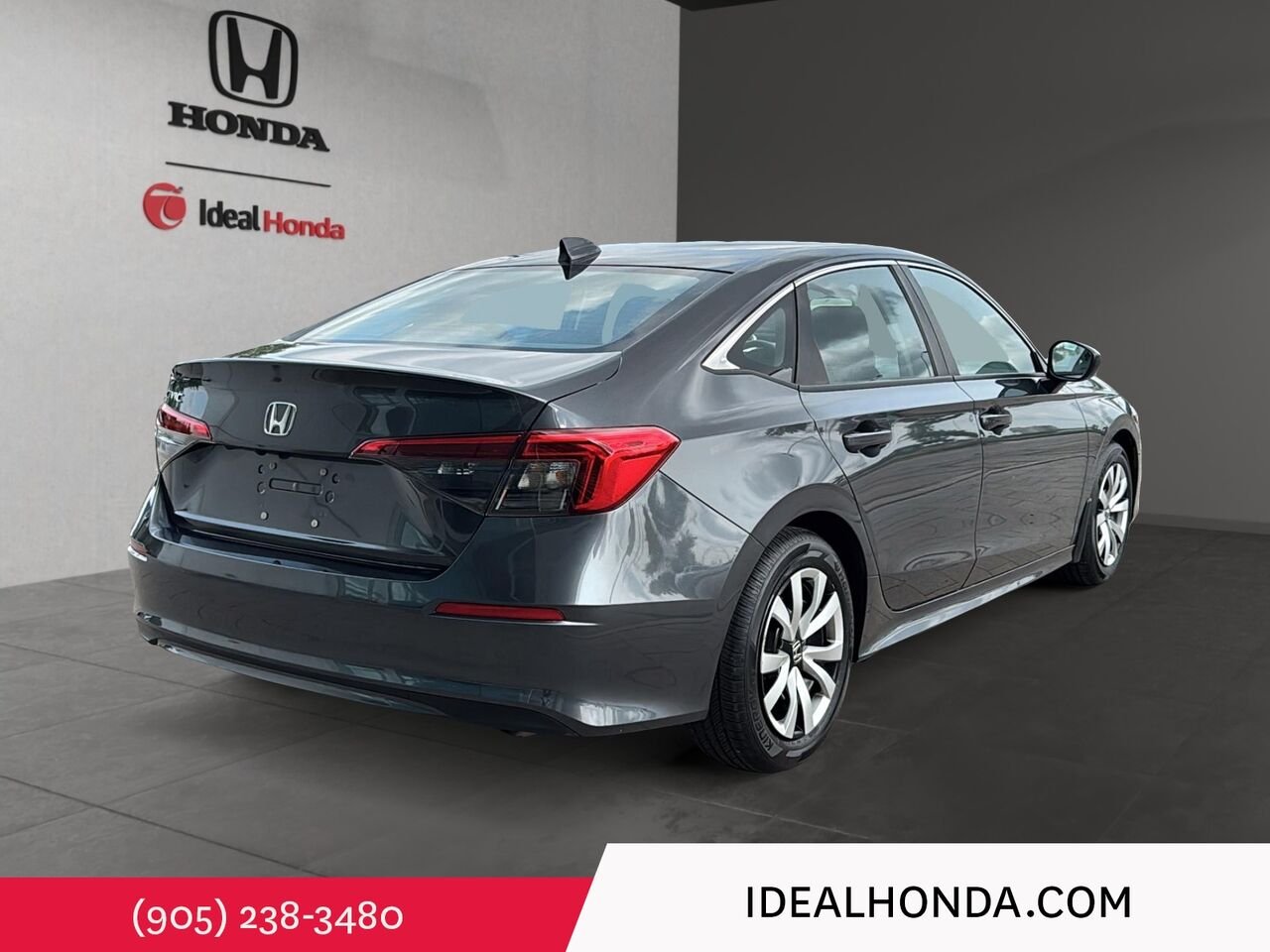 2022 Honda Civic Sedan Grey Mississauga - photo #3