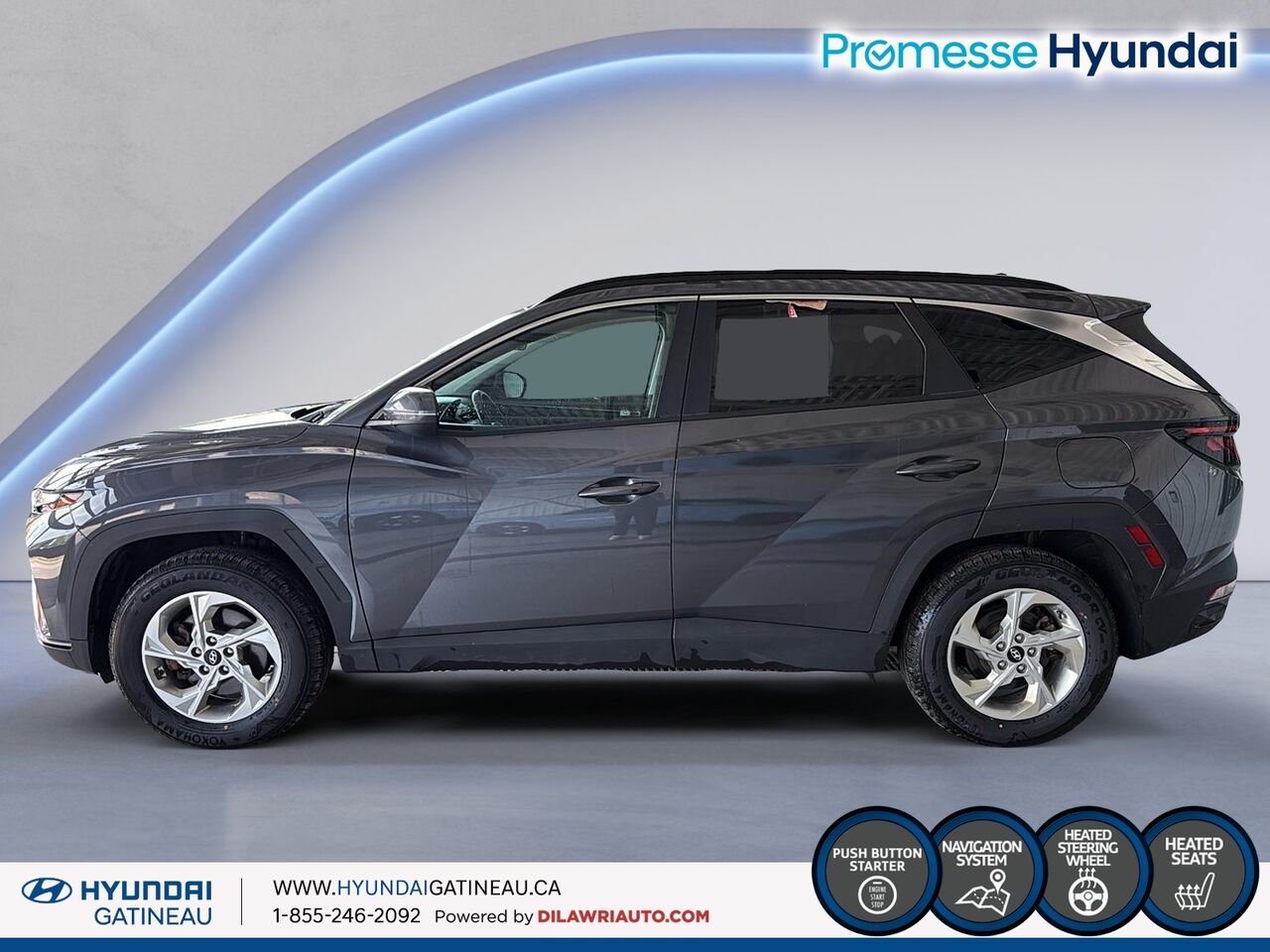2024 Hyundai Tucson Grey Gatineau - photo #4