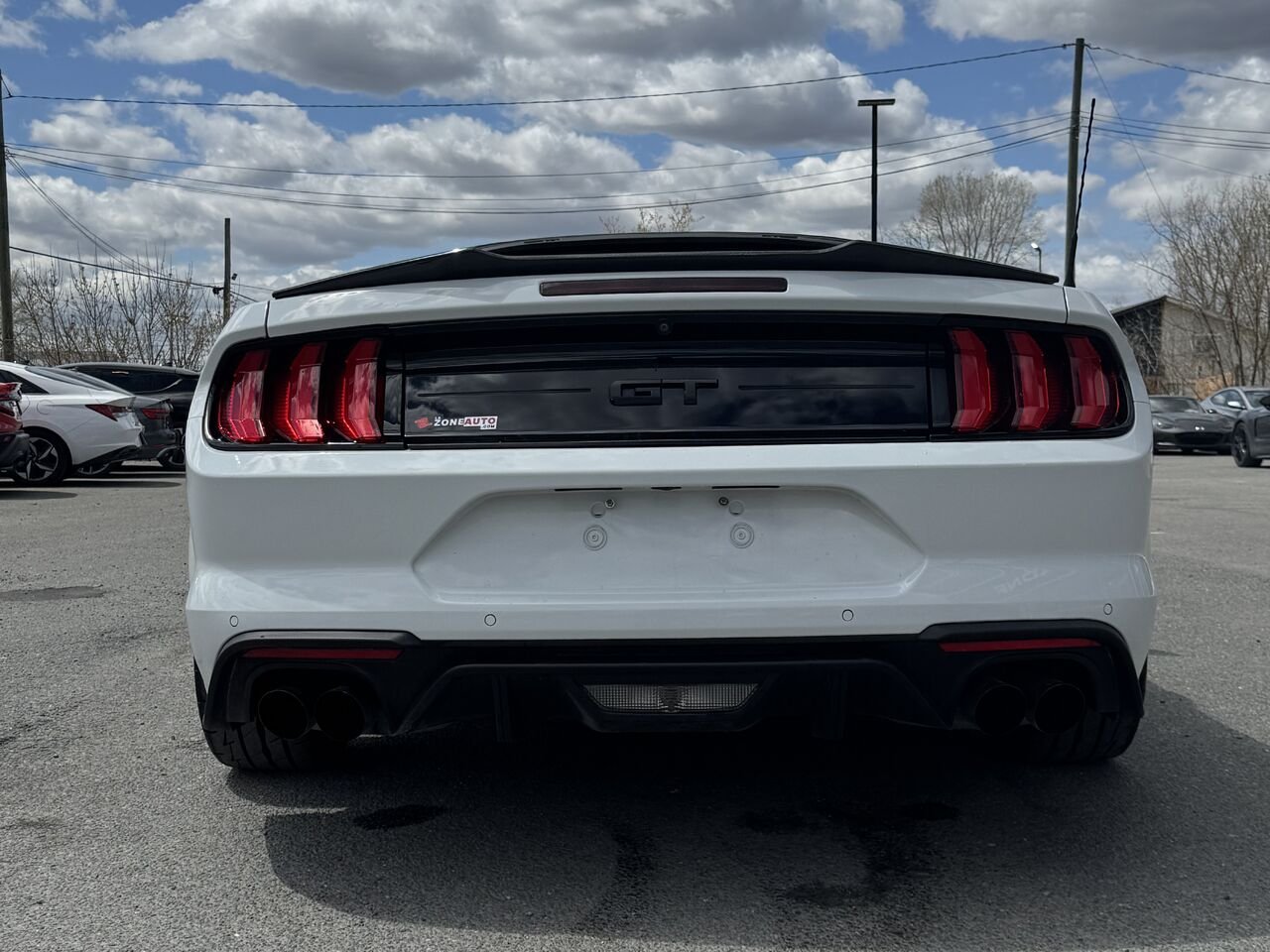 Ford Mustang GT Convertible 2018 Blanc Granby - photo #5