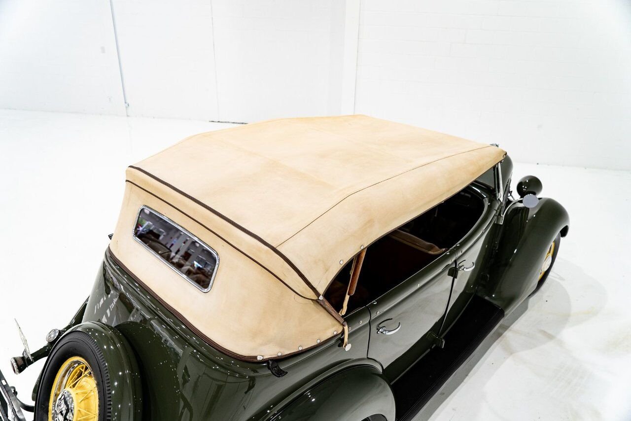 1936 Ford Model 48 Phaeton PRIX EN USD | Beautifully presented in original condition Green Montreal - photo #62