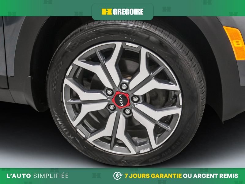 Kia Seltos 720583A | SX Turbo AWD AUTO AC CUIR TOIT NAV MAGS CAM RECUL 2023 Gris Laval - photo #32