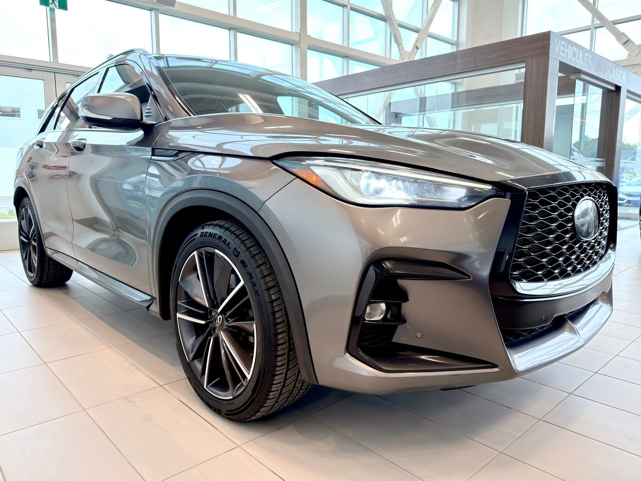 2023 Infiniti QX50 gray Notre-Dame-des-Prairies - photo #6