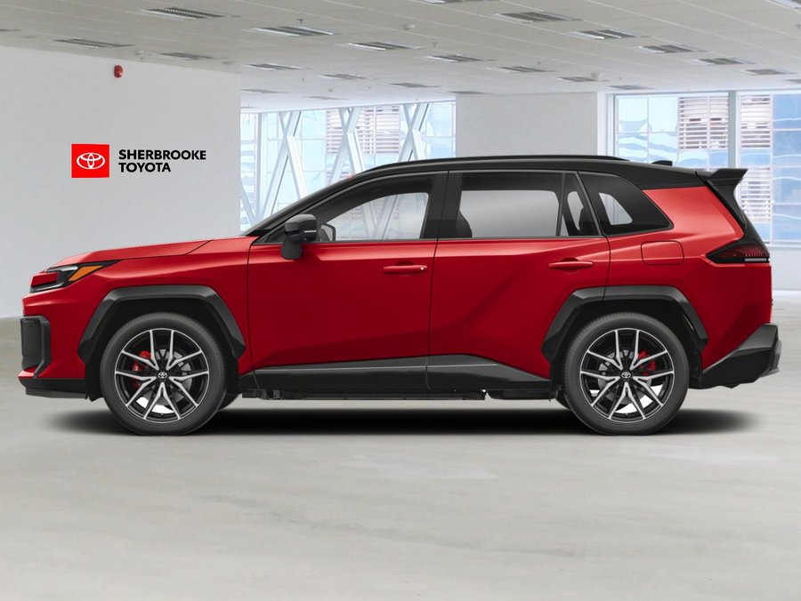 Toyota RAV4 hybride rechargeable 2026 2026 Rouge supersonique avec toit noir
