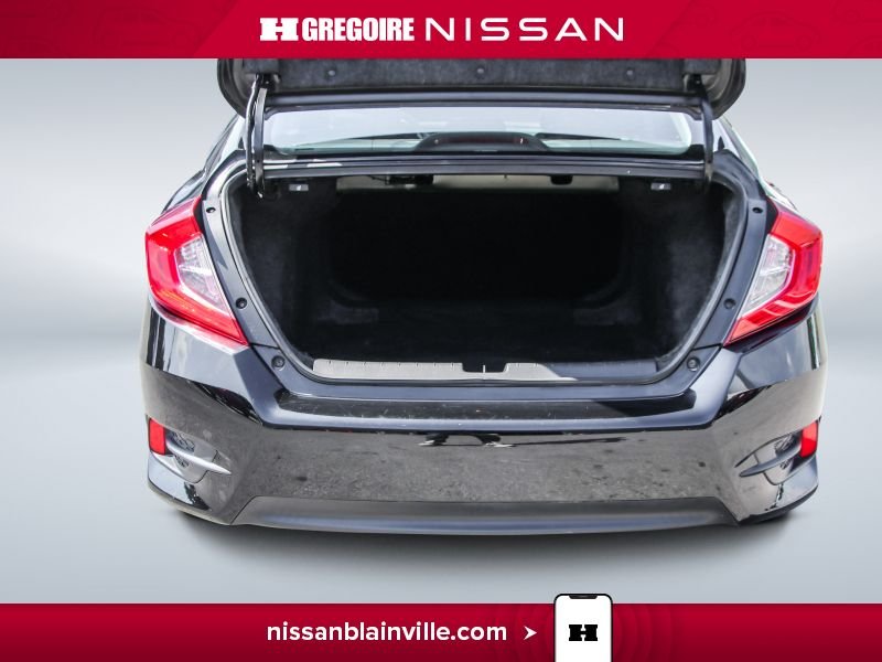 2018 Honda Civic Black Blainville - photo #13