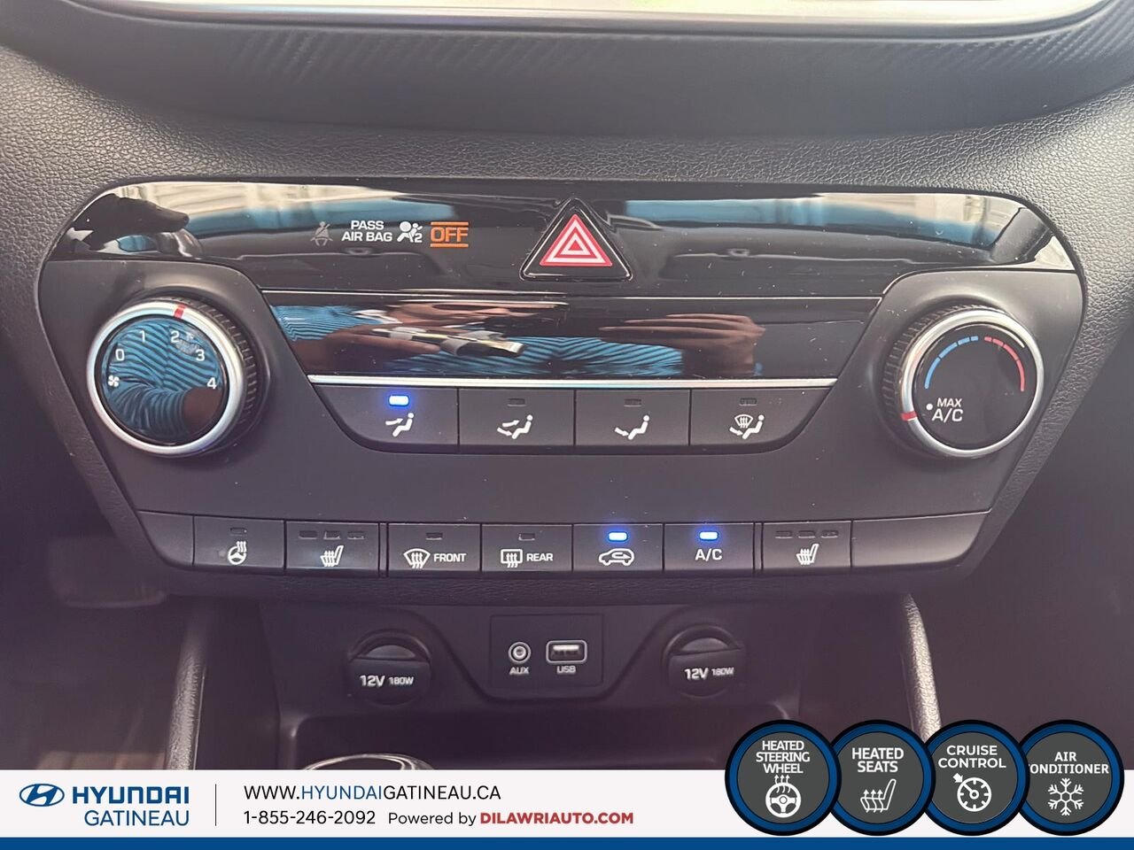 Hyundai Tucson Preferred TA*** sieges chauffant , vitre electrique , volant chauffant *** 2021 Blanc Ottawa & Gatineau - photo #15