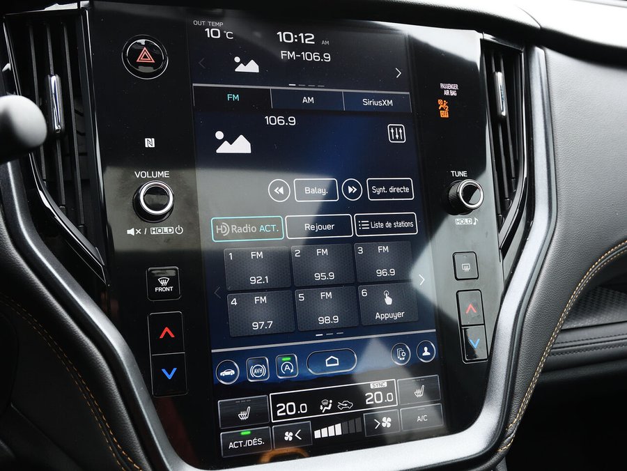 Subaru Outback Wilderness (CVT) 2023 Noir