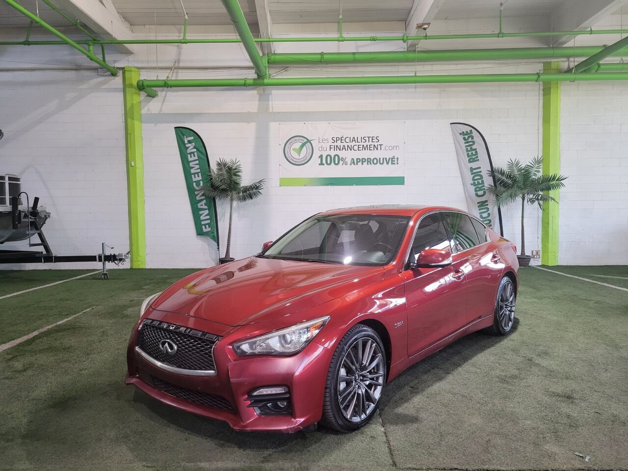 2016 INFINITI Q50 Red  - photo #0