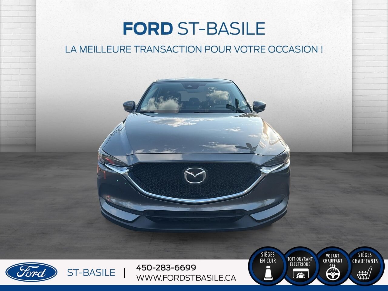 MAZDA CX-5 2017 Gris Saint-Basile-le-Grand - photo #11