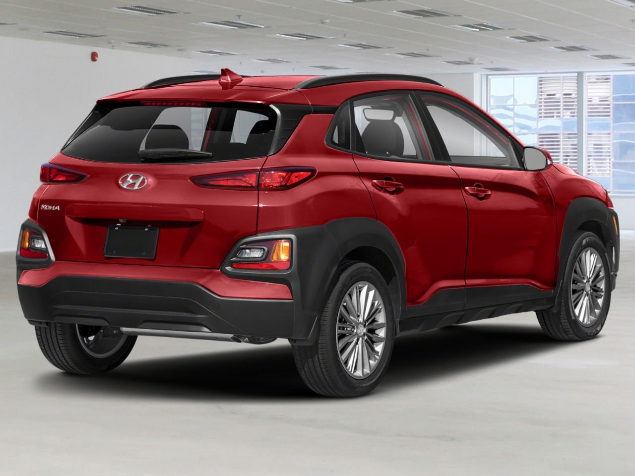 2021 Hyundai Kona Red Gatineau - photo #2