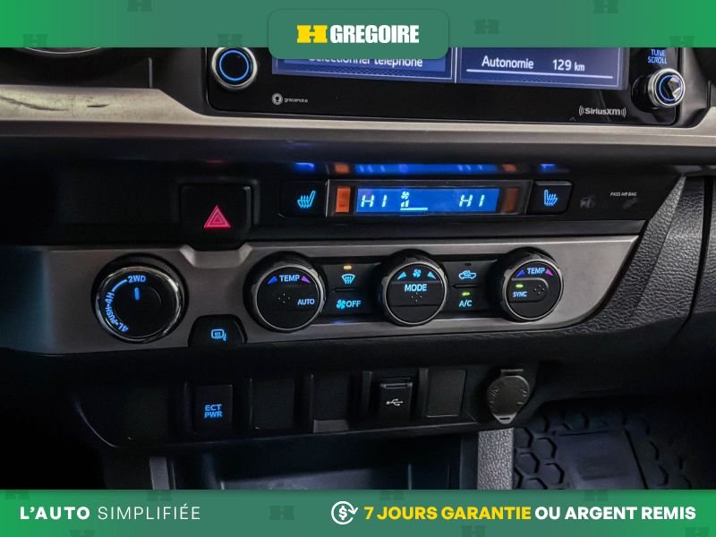 Toyota Tacoma 821853 | SR5 4x4 Double Cab Auto 2022 Noir Laval - photo #15