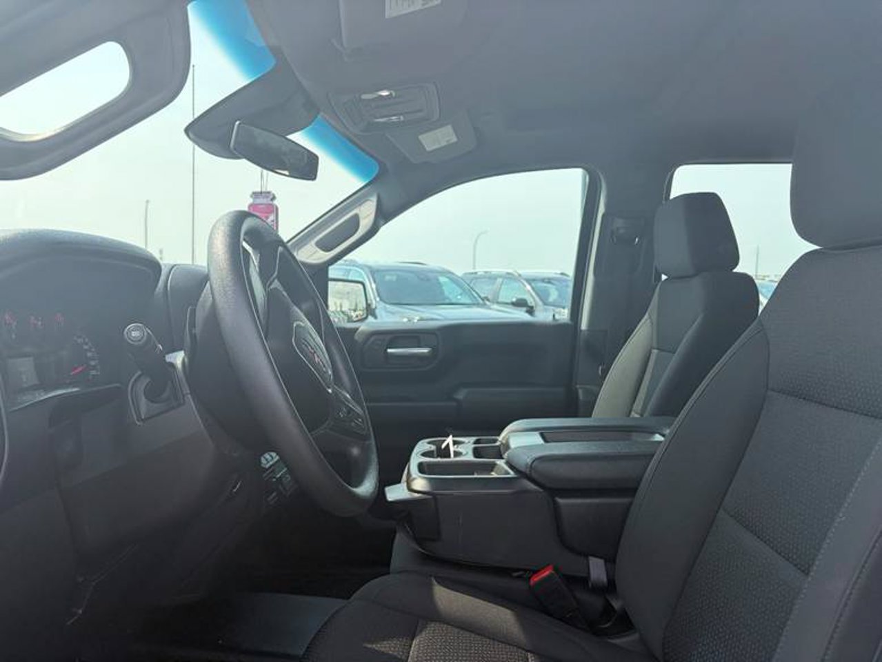 2023 GMC Sierra 1500 4WD Crew Cab 147 Pro White Sherwood Park - photo #5