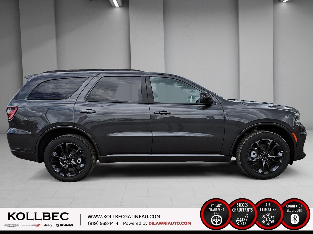 Dodge Durango 26150 | GT TI 2026 Gris vaporeux Gatineau - photo #13