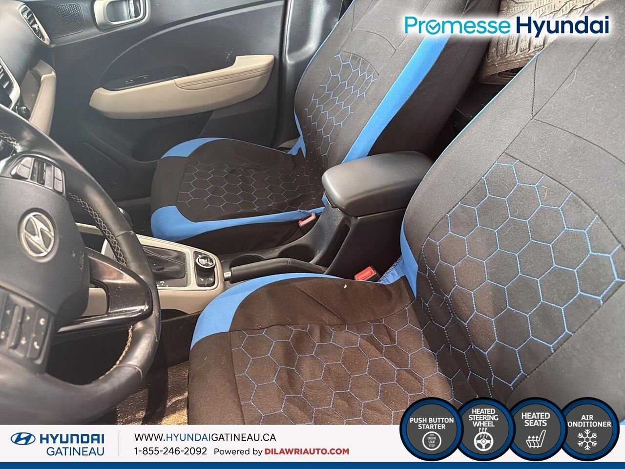 2022 Hyundai Venue Blue Gatineau - photo #6
