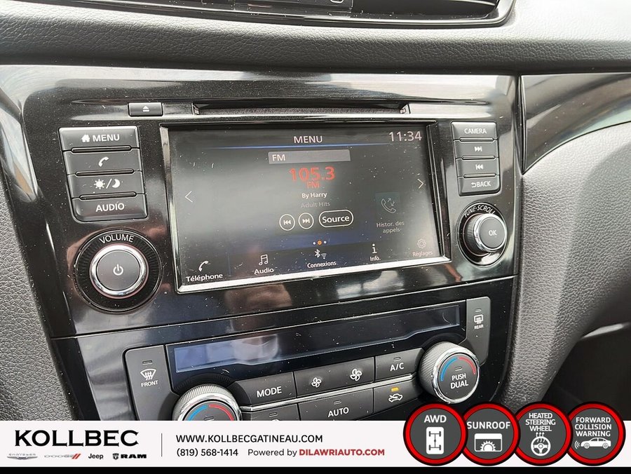 Nissan Qashqai *** UN PROPRIO + CLEAN CARFAX + BAS KILOMÉTRAGE*** 2022 Orange