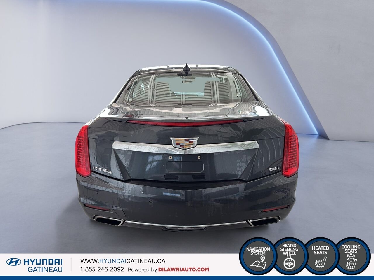 Cadillac Berline CTS Berline 3.6L 4 portes, de luxe, à TI 2015 Ottawa & Gatineau - photo #2
