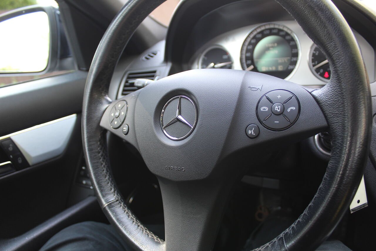 Mercedes-Benz C 230 4MATIC VIN: WDDGF85X38F141905 2008 Bleu Sainte-Rose - photo #12