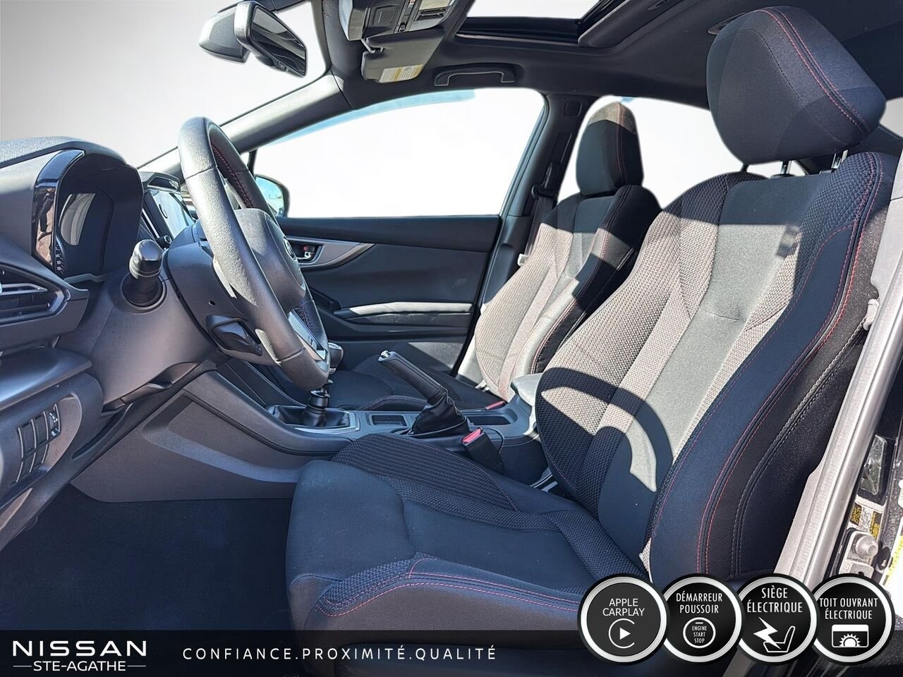 Subaru WRX Sport | TOIT OUVRANT | BANCS CHAUFFANTS | 2023 Noir Saint-Jérôme - photo #7