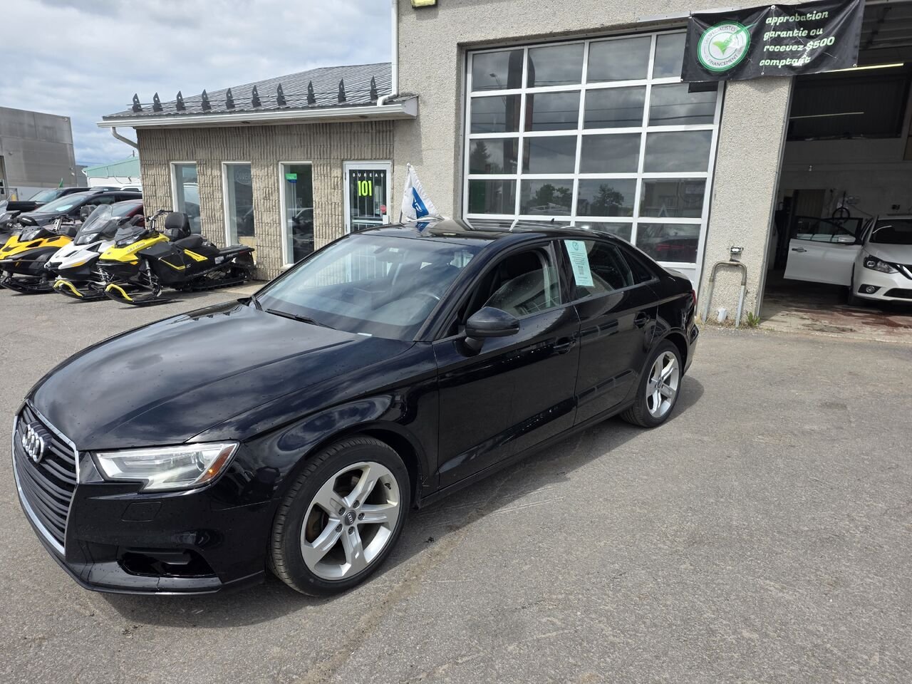 Audi A3 berline 2018 Noir Longueuil, - photo #0