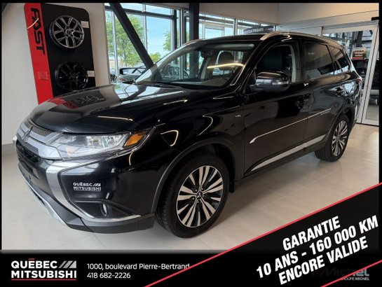 Mitsubishi Outlander SE Touring AWC, 7 passagers, Démarreur à distance 2019 Noir