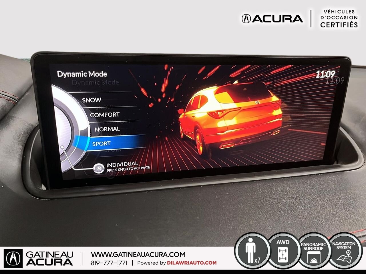 Acura MDX A-Spec SH-AWD 2024 Blanc Ottawa & Gatineau - photo #27