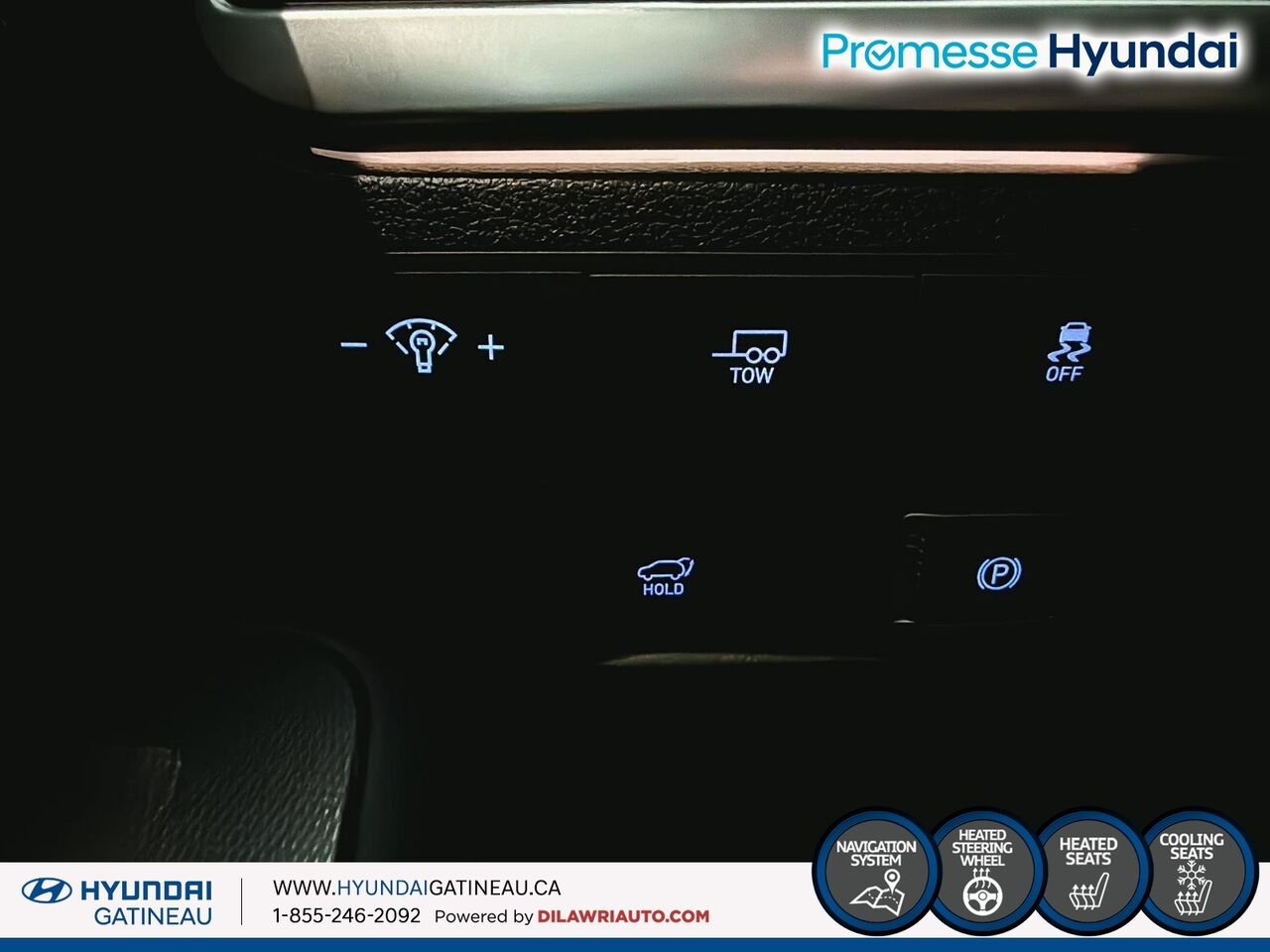 Hyundai Palisade Ultimate Calligraphy *** BLACK EDITION , toute equipe , bas millage *** 2025 Noir Ottawa & Gatineau - photo #23