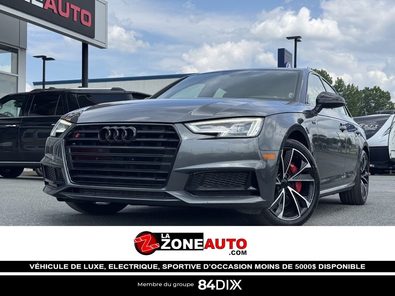 2018 Audi S4 Progressiv Grey Granby - photo #0