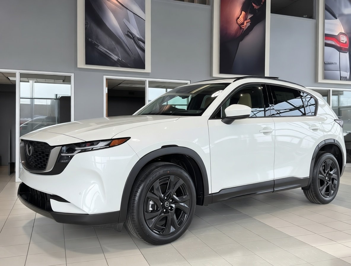 2026 MAZDA CX-5 Rhodium White Metallic Notre-Dame-des-Prairies - photo #0
