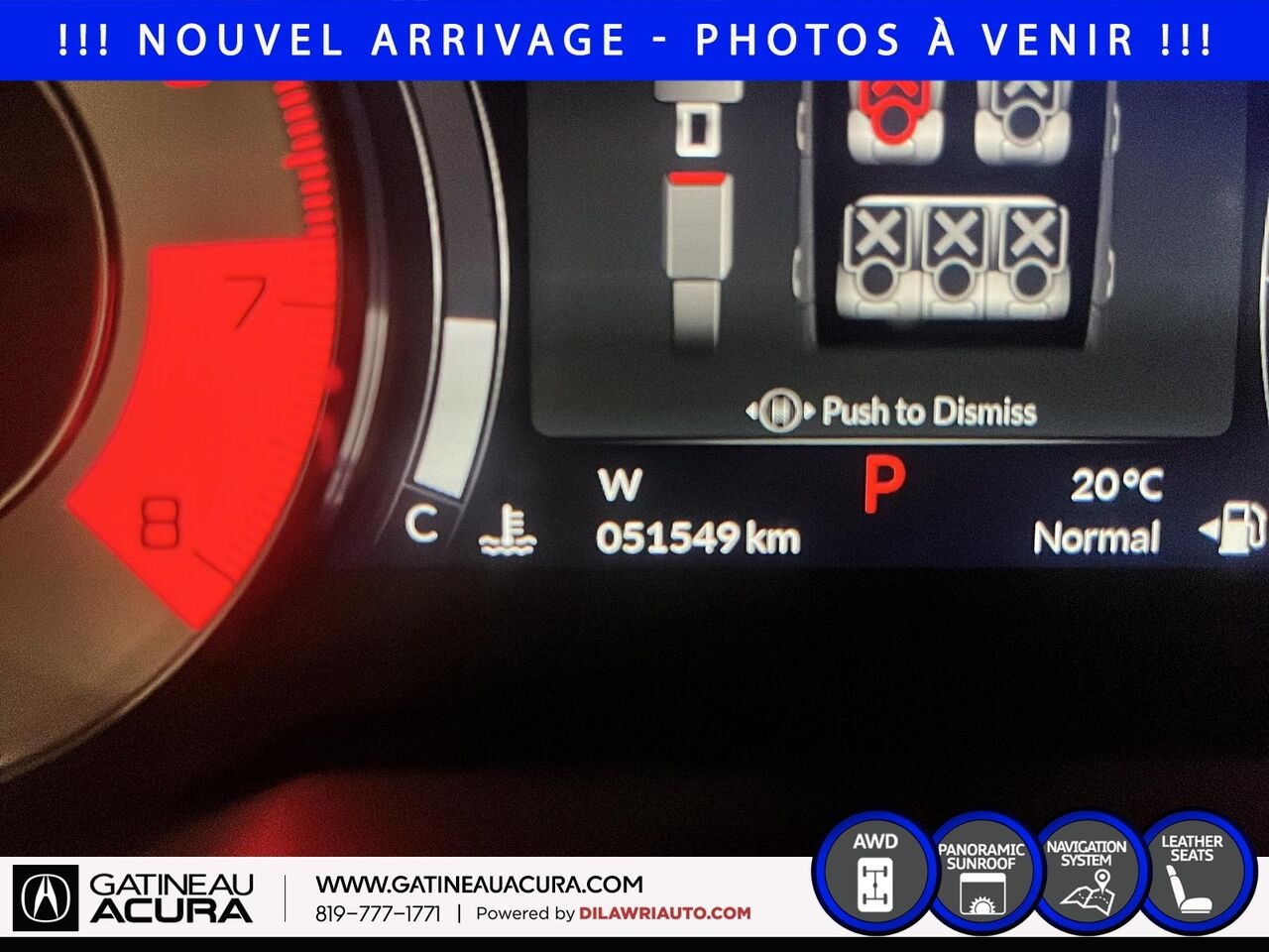 2024 Acura RDX A-Spec SH-AWD White Gatineau - photo #10