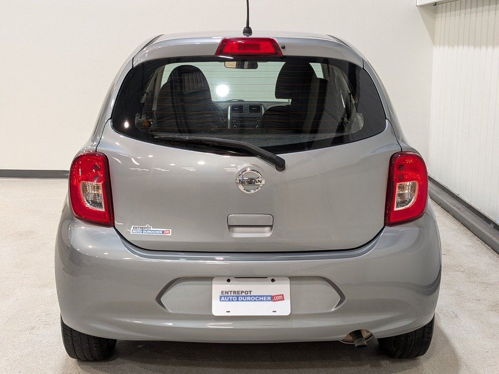 Nissan Micra 4dr HB Man SV 2015 Gris Val-David - photo #5