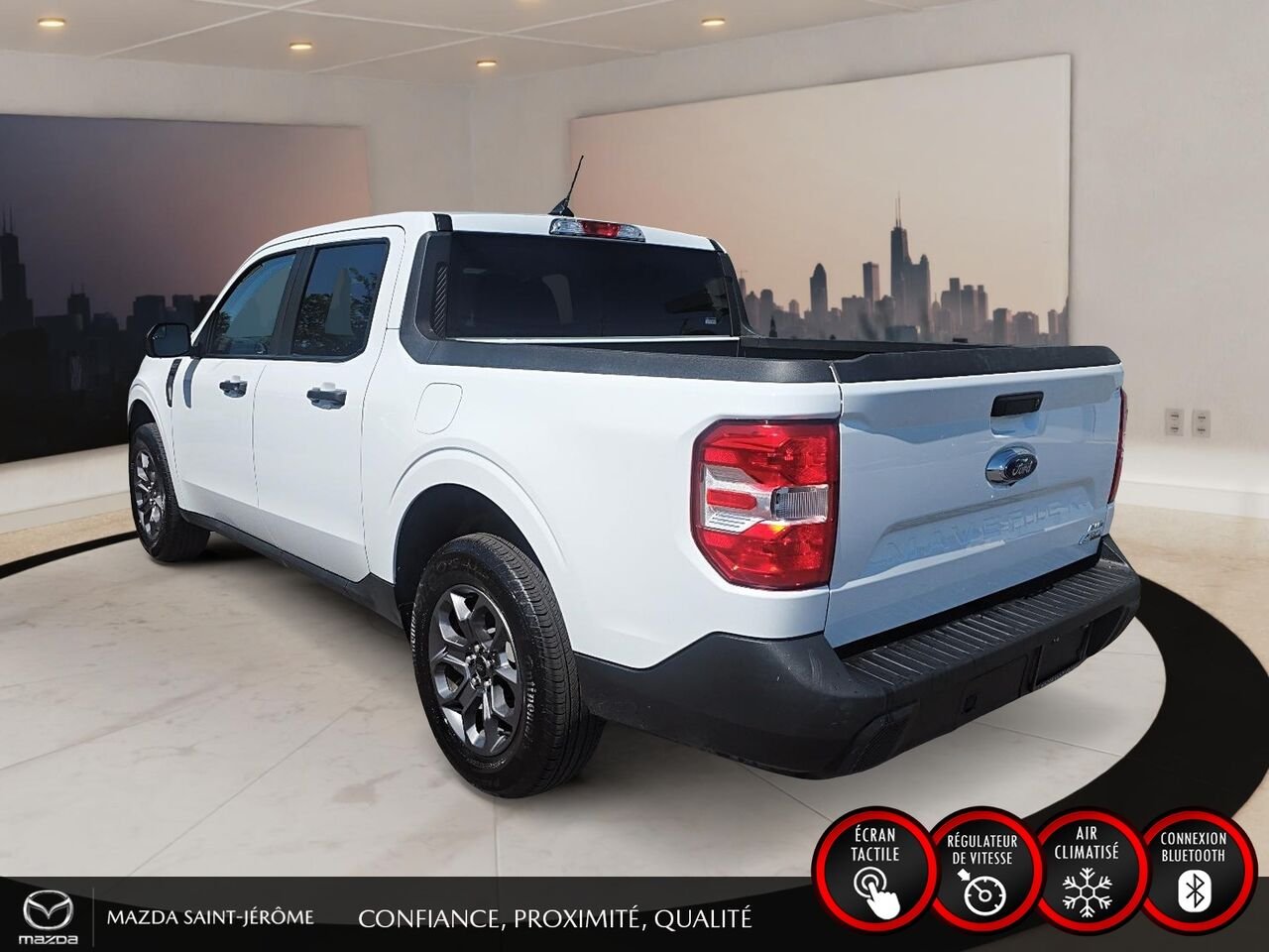 2024 Ford Maverick XLT | SuperCrew | 4X4 | White Saint-Jérôme - photo #9