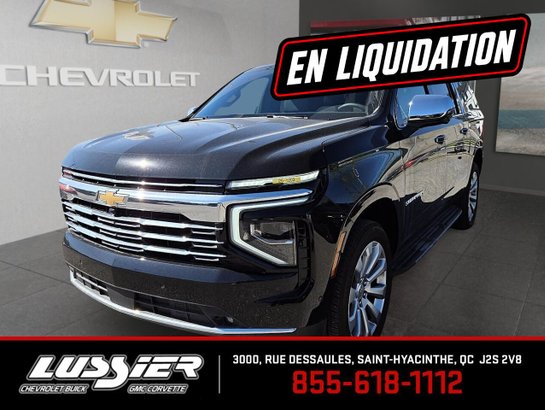 Chevrolet Suburban Premier 4 portes 4RM 2025 NOIR