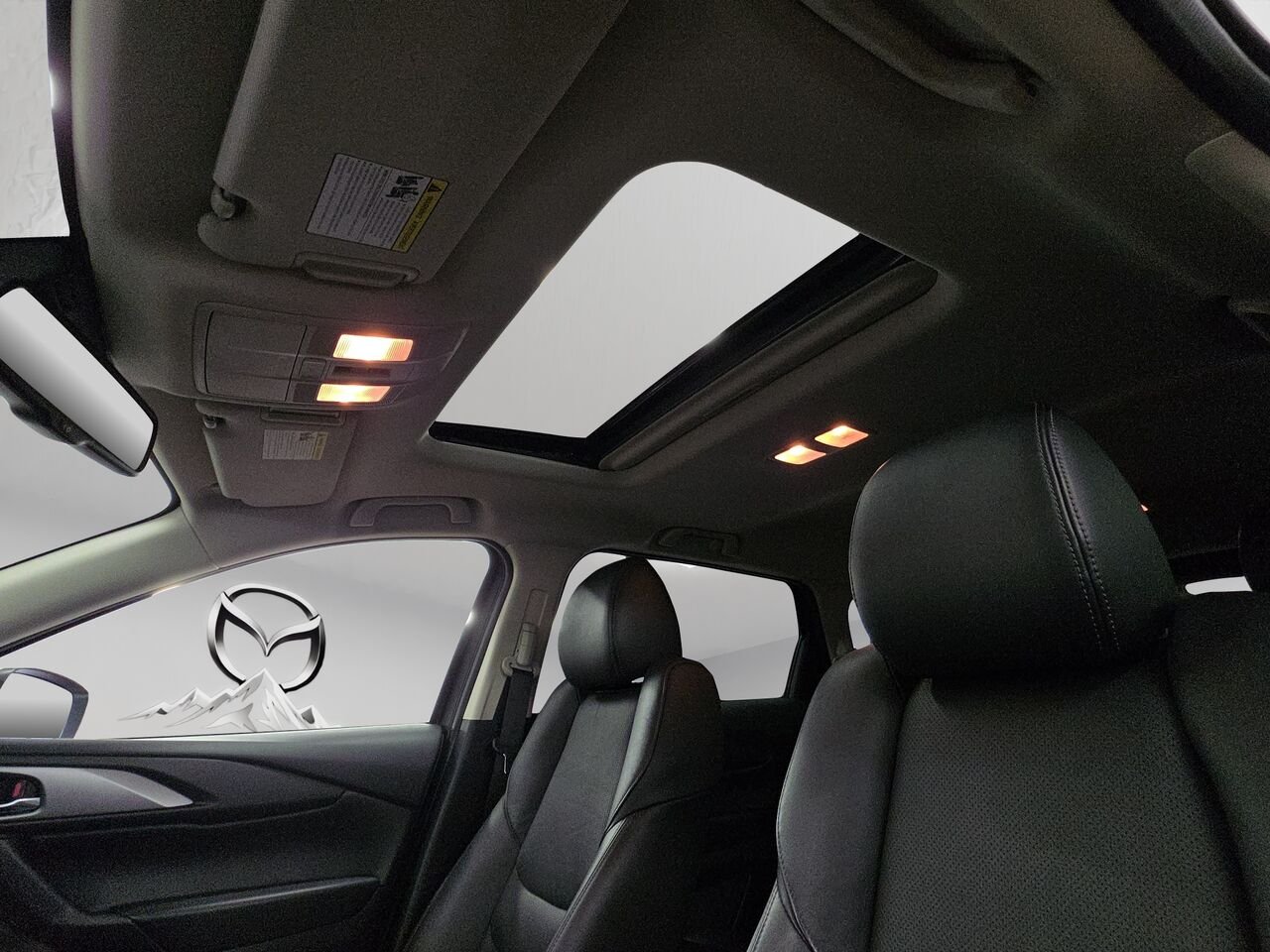Mazda CX-9 GS-L TI, 7 passagers, Apple carplay, Toit ouvrant, volant chauffant 2023 Blanc Val-David - photo #7