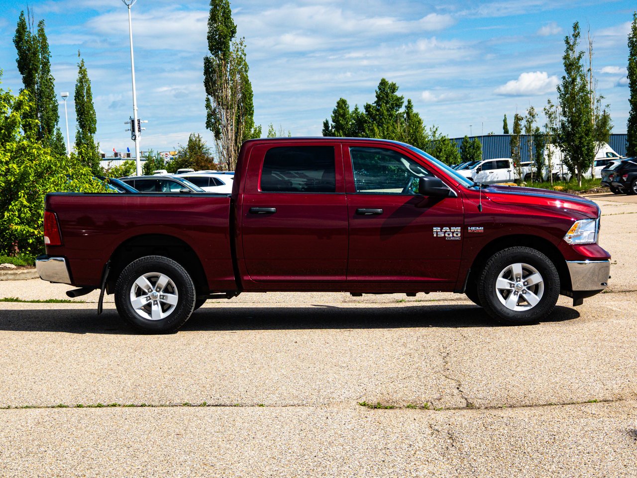 2023 Ram 1500 Classic SLT 4x4 Crew Cab 5'7 Box Red Sherwood Park - photo #13