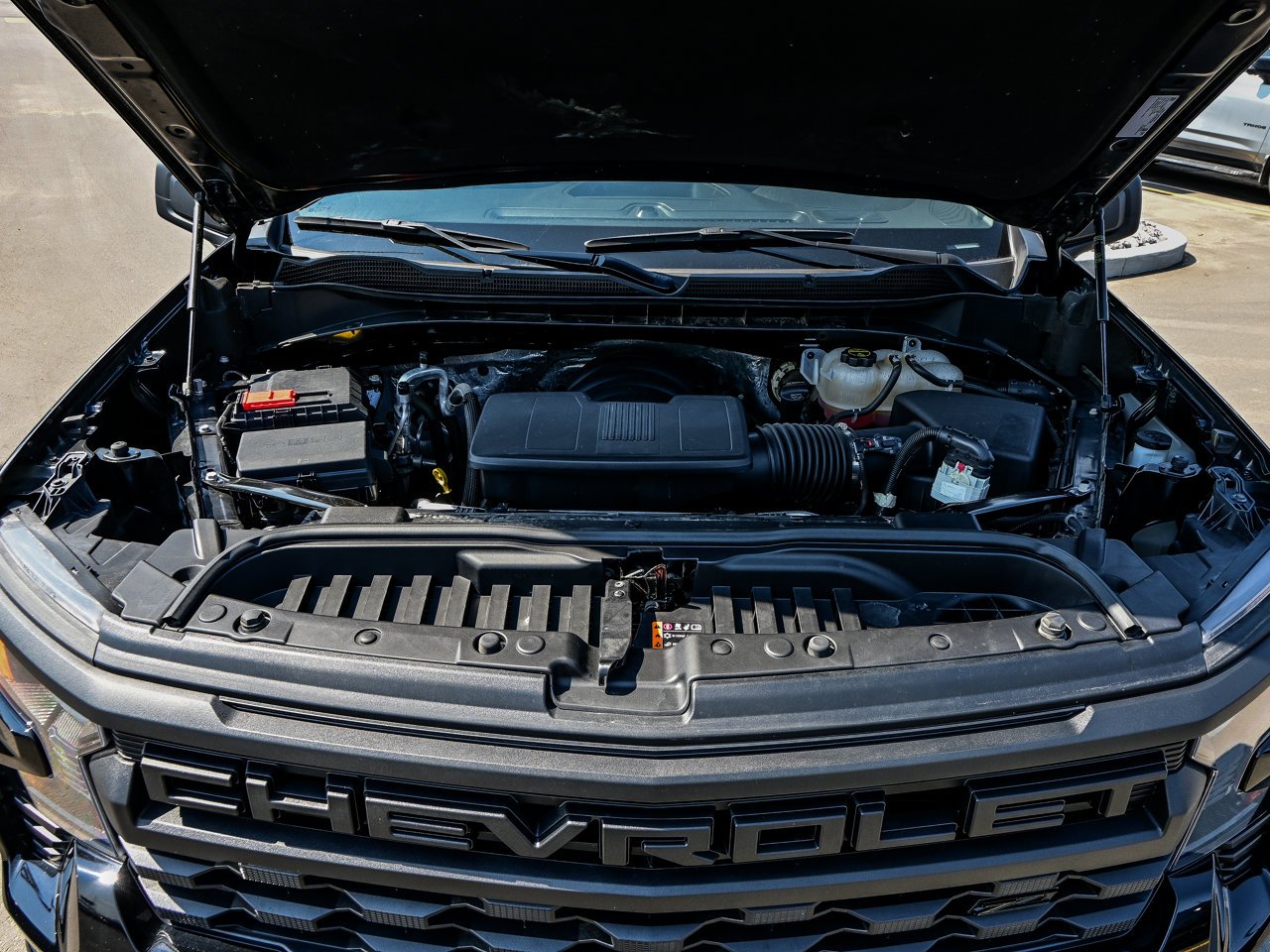 2024 Chevrolet Silverado 1500 4WD Crew Cab 147 Custom Trail Boss Black Sherwood Park - photo #15
