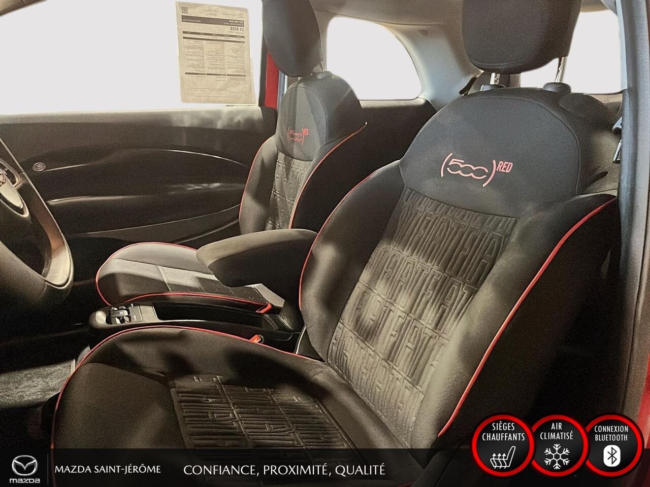 FIAT 500e 2024 Rouge Saint-Jérôme - photo #17