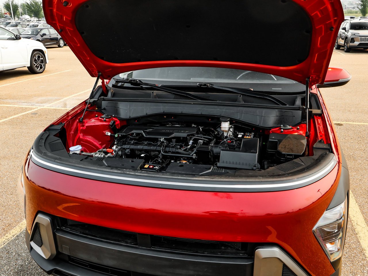 2024 Hyundai Kona 2.0L Preferred AWD Red Sherwood Park - photo #9