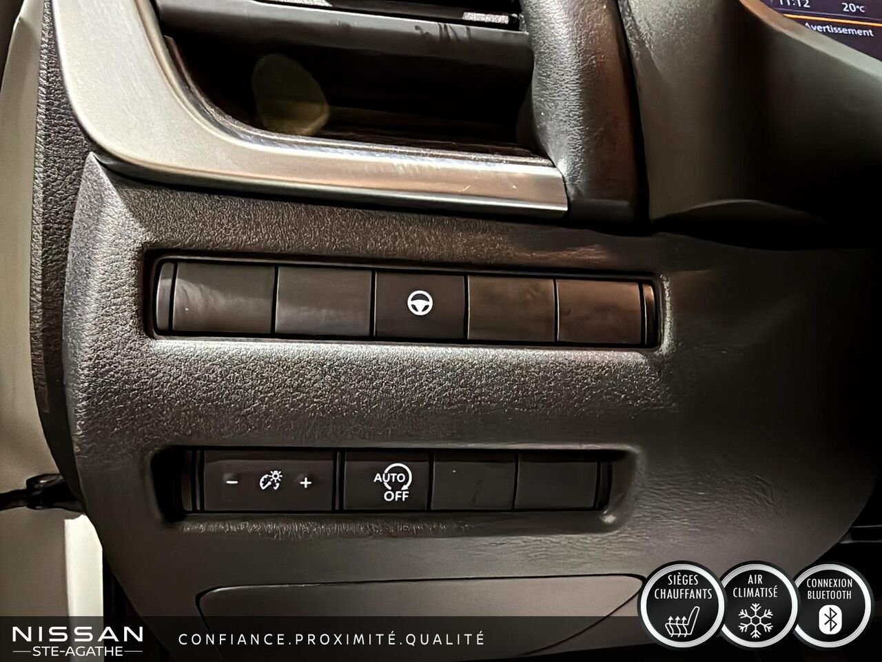 2023 Nissan Rogue SV TI avec ensemble toit ouvrant White Saint-Jérôme - photo #15