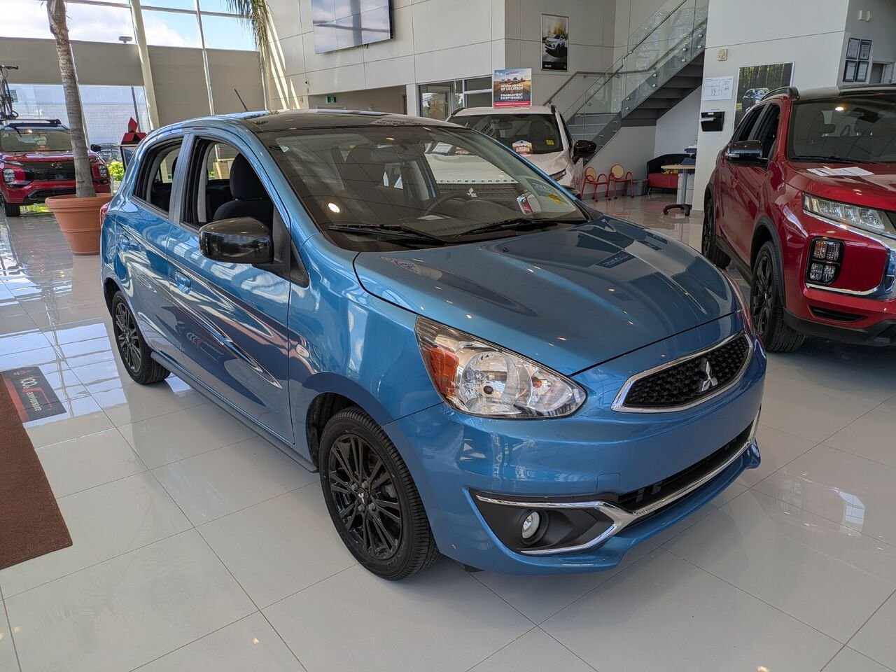 Mitsubishi Mirage 2019 Bleu Gatineau - photo #0